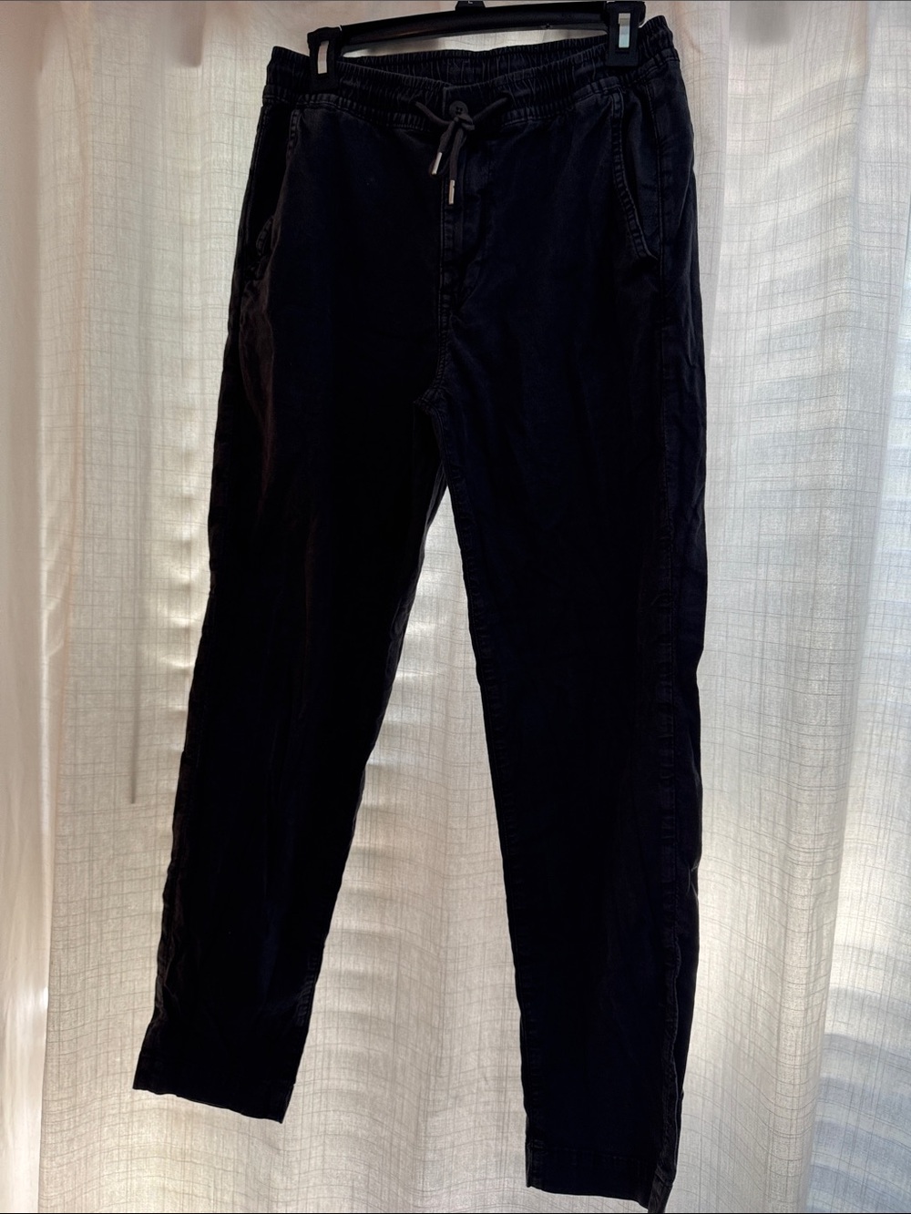 Men's Grey Drawstring Casual Pants